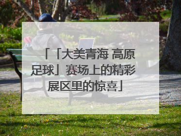 「大美青海 高原足球」赛场上的精彩 展区里的惊喜