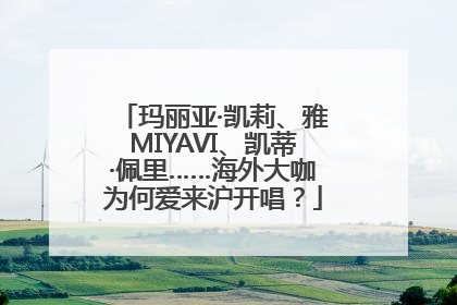 玛丽亚·凯莉、雅MIYAVI、凯蒂·佩里……海外大咖为何爱来沪开唱？