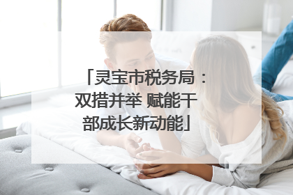 灵宝市税务局：双措并举 赋能干部成长新动能