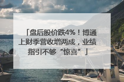 盘后股价跌4%！博通上财季营收增两成，业绩指引不够“惊喜”