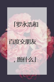 罗永浩和百度交朋友，图什么