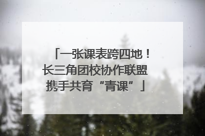 一张课表跨四地！长三角团校协作联盟携手共育“青课”
