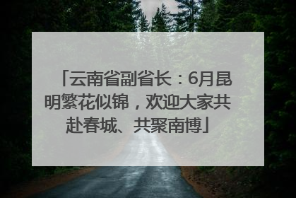 云南省副省长：6月昆明繁花似锦，欢迎大家共赴春城、共聚南博