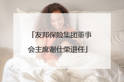 友邦保险集团董事会主席谢仕荣退任