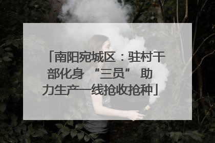 南阳宛城区：驻村干部化身 “三员” 助力生产一线抢收抢种