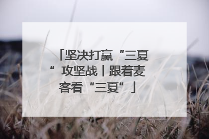 坚决打赢“三夏”攻坚战丨跟着麦客看“三夏”