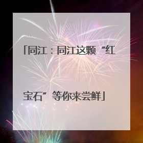 同江：同江这颗“红宝石”等你来尝鲜