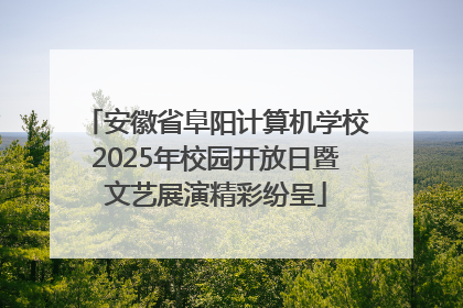 安徽省阜阳计算机学校2025年校园开放日暨文艺展演精彩纷呈