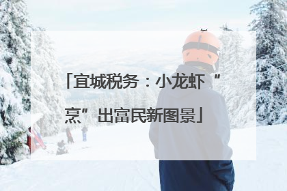 宜城税务：小龙虾“烹”出富民新图景