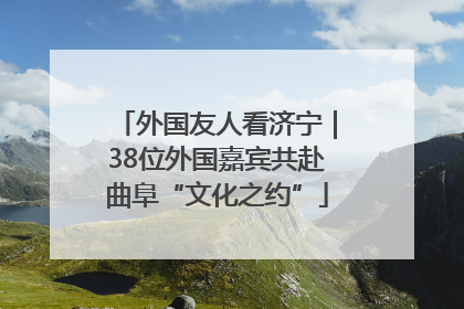 外国友人看济宁｜38位外国嘉宾共赴曲阜“文化之约”