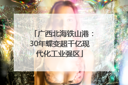 广西北海铁山港：30年蝶变超千亿现代化工业强区