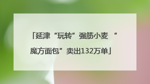 延津“玩转”强筋小麦 “魔方面包”卖出132万单