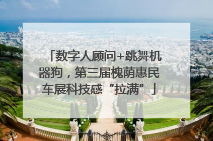 数字人顾问+跳舞机器狗，第三届槐荫惠民车展科技感“拉满”