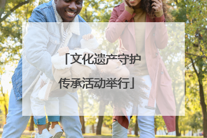 文化遗产守护传承活动举行