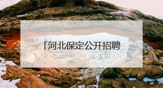 河北保定公开招聘500名大学生农业职业经理人 助推农业强市建设