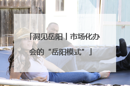 洞见岳阳丨市场化办会的“岳阳模式”