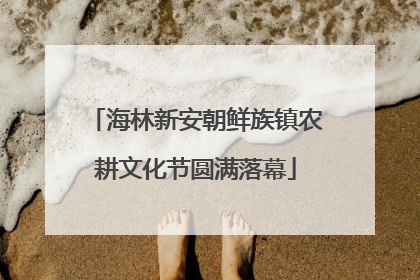 海林新安朝鲜族镇农耕文化节圆满落幕