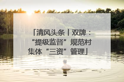 清风头条丨双牌：“提级监督”规范村集体“三资”管理