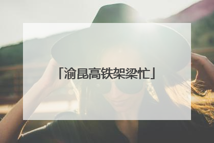 渝昆高铁架梁忙