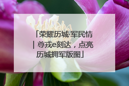 荣耀历城·军民情｜尊戎e刻达，点亮历城拥军版图