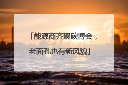 能源商齐聚碳博会，老面孔也有新风貌