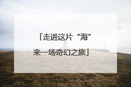 走进这片“海”来一场奇幻之旅