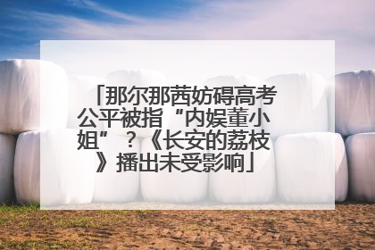 那尔那茜妨碍高考公平被指“内娱董小姐”？《长安的荔枝》播出未受影响