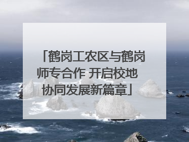 鹤岗工农区与鹤岗师专合作 开启校地协同发展新篇章
