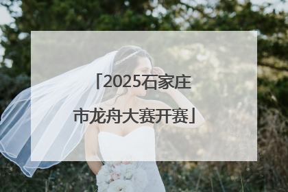 2025石家庄市龙舟大赛开赛