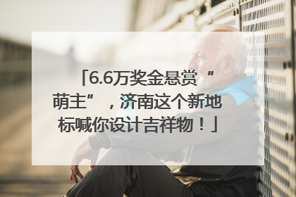 6.6万奖金悬赏“萌主”，济南这个新地标喊你设计吉祥物！